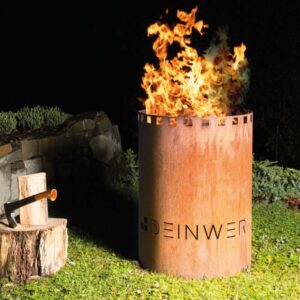 Grillfass aus Corten für fantastische Grillmomente